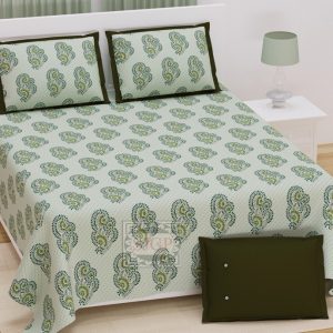 Pure cotton printed King size Bedsheet 108 *108