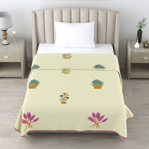 Pure Cotton Reversible Screen Printed Dohars 60*90