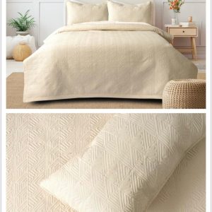 Solid Premium Quilted Bed Covers