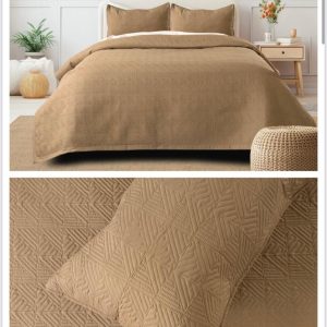Solid Premium Quilted Bed Covers